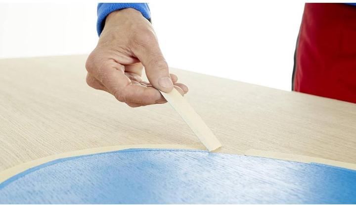 Actual product image tesa tesakrepp 4319 for curves 04319-00007-00 Crepe tape tesakrepp® Light brown (L (15 mm)