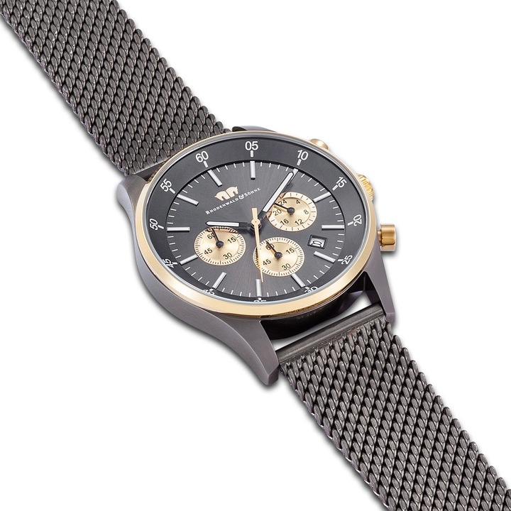 Produktbild Herren Chronograph Goodwill Edelstahl Anthrazit - 30020 (Chronograph, 43 mm)