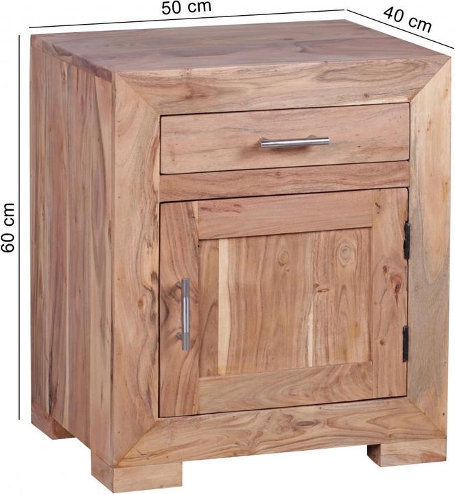 Actual product image Wohnling Mumbai (50 x 40 x 60 cm)