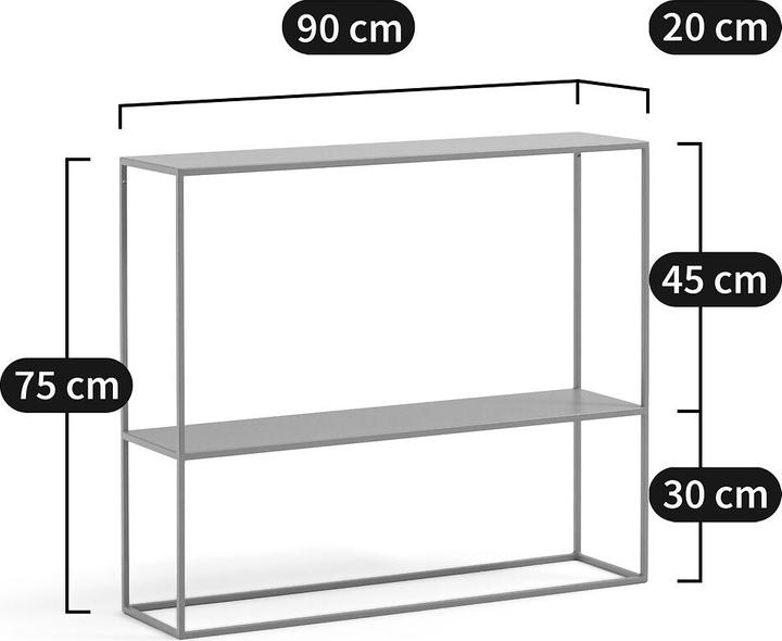 Produktbild La Redoute Interieurs Hiba (90 x 20 x 75 cm)