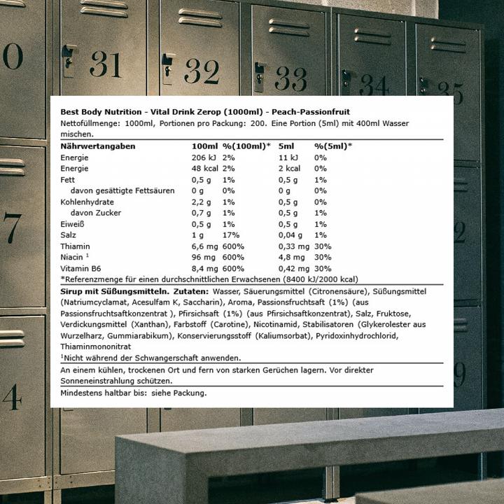 Immagine prodotto Best Body Nutrition Vital (1 pz., Liquido)