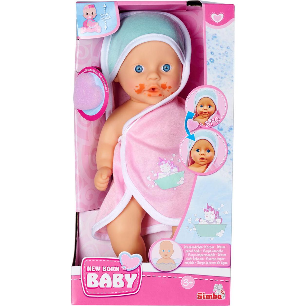 Thumbnail - Simba Neugeborene Babypuppe Brudasis Bobasek 30 cm