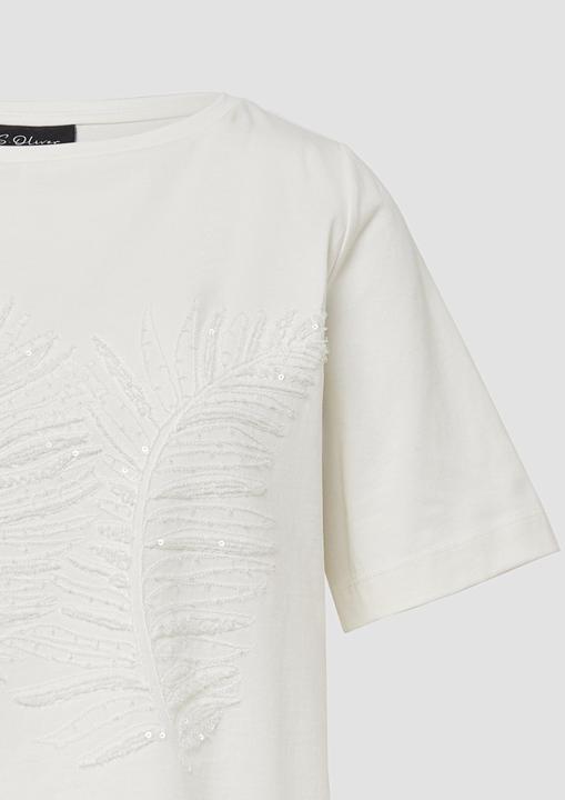 Produktbild S.Oliver T-Shirt T-Shirt im Relaxed Fit mit Pailletten (44)