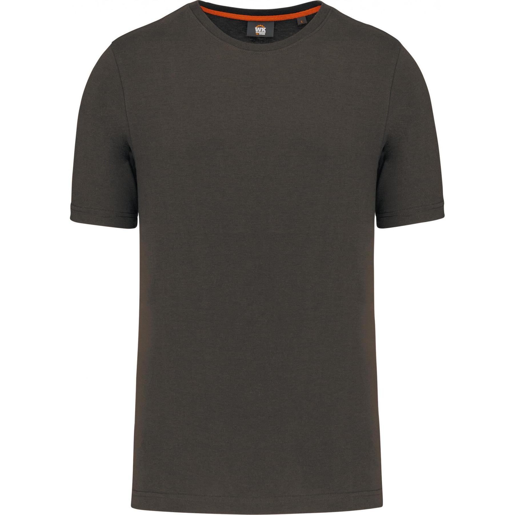 Kariban, Herren, Shirt, Umweltfreundliches T-Shirt mit Rundhalsausschnitt, Grau, (XXL)