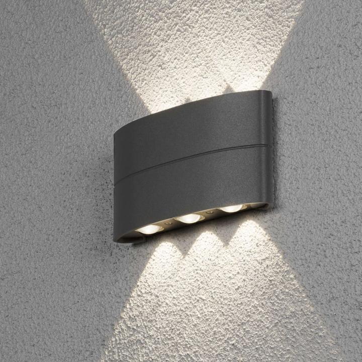 Actual product image Konstsmide Chieri 7853-370 LED Outdoor Wall (400 lm, IP54)