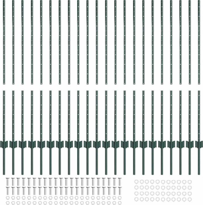 Image du produit vidaXL Gartenpfosten