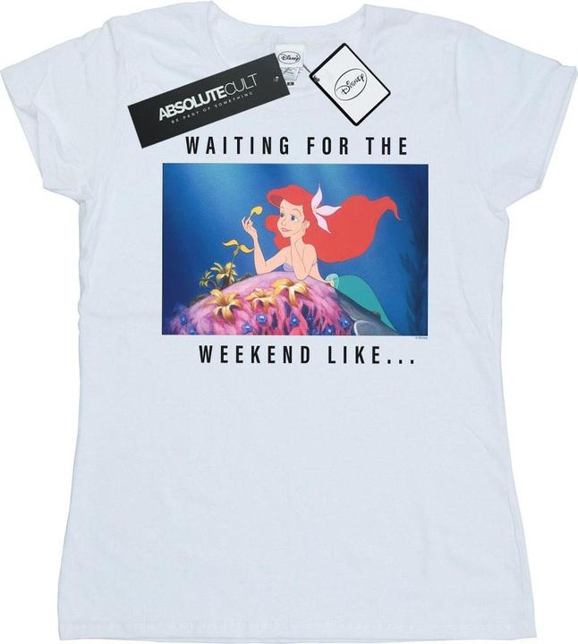 Immagine prodotto Disney Princess Ariel Waiting For The Weekend Maglietta Donna (M)