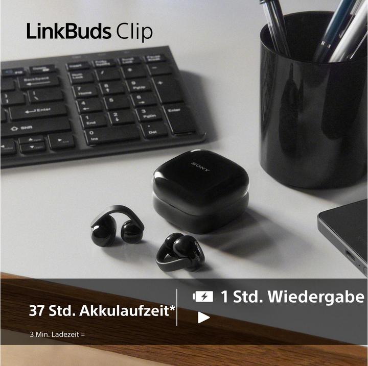 Produktbild Sony LinkBuds Clip (9 h, Kabellos)