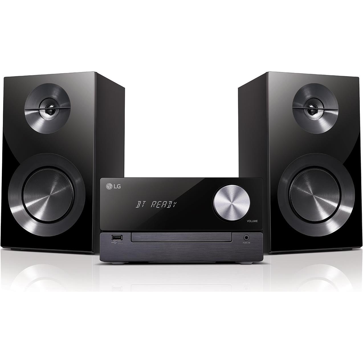 Thumbnail - LG CM2460 (Bluetooth, CD Player, 1x 100 W), Stereoanlage, Schwarz