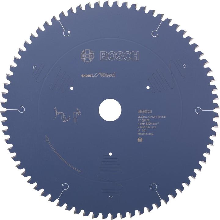 Produktbild Bosch Professional Zubehör Kreissägeblatt Expert for Wood, 300 x 30 x 2,4 mm, 72