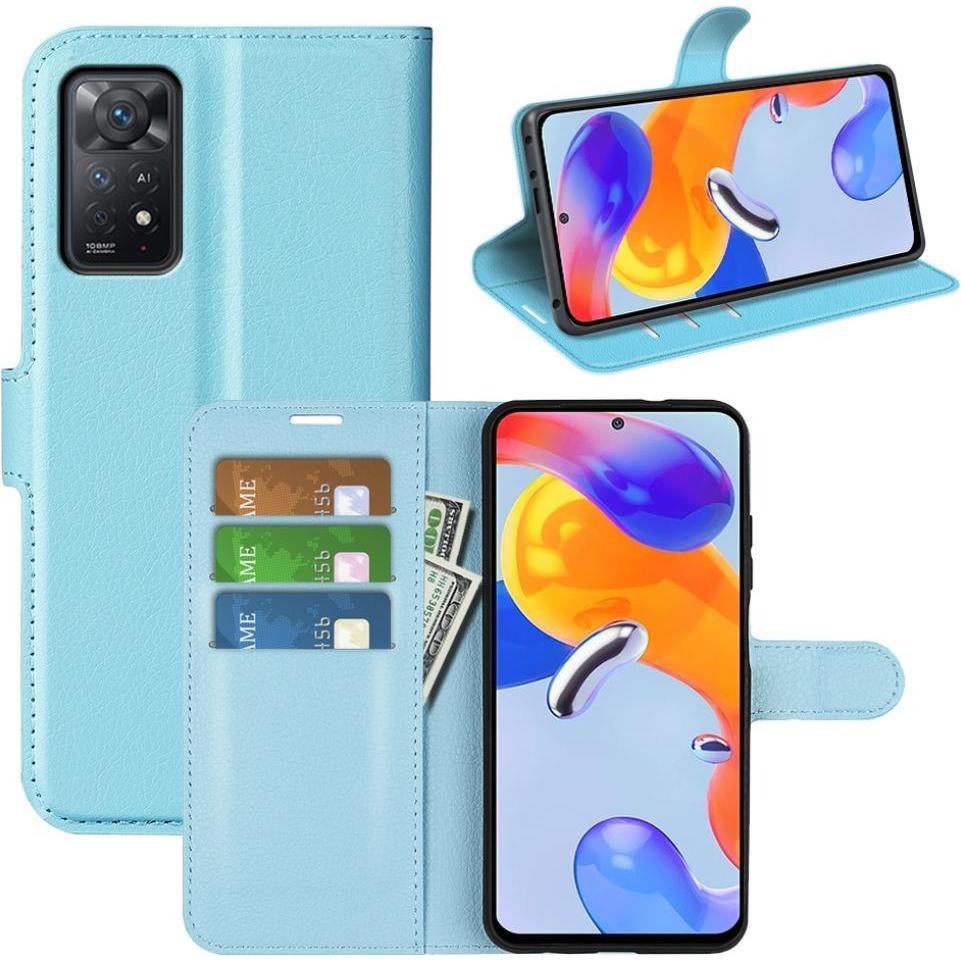 Thumbnail - Screenguard Xiaomi Redmi Note 11 Pro Leather Guard Lederhülle (Xiaomi Redmi Note 11 Pro), Smartphone Hülle, Blau