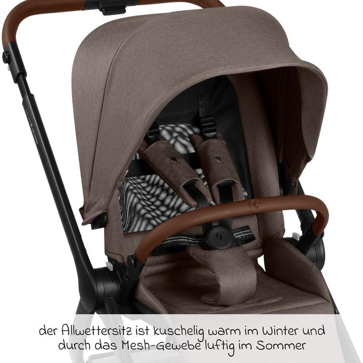 Actual product image ABC Design City Life stroller, Nature (6 Months - 4 years)