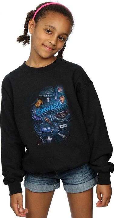 Produktbild Disney Onward Jacket Detail Sweatshirt Mädchen (128)