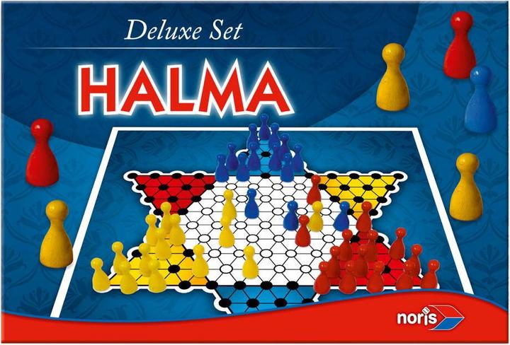 Actual product image Noris Deluxe Set - Halma (German, 2 - 3 Players)