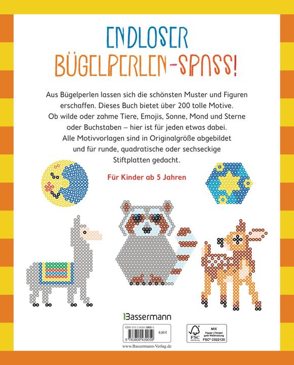 Actual product image My colourful pattern book - Ironing beads