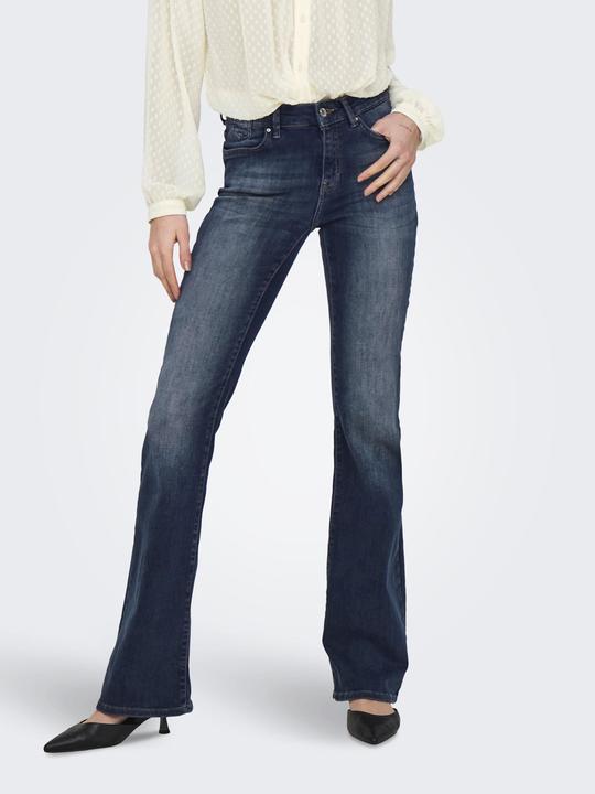 Actual product image Only ONLBLUSH Mid waist flared jeans Flared fit jeans (32)