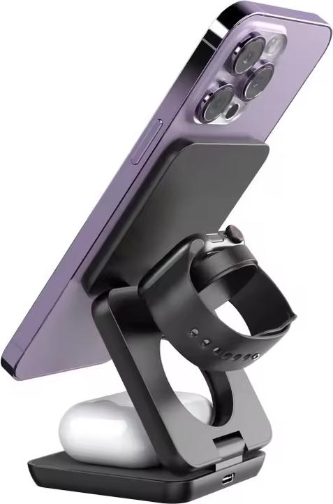 Actual product image PhoneLook PowerSafe kompakte 3-in-1-Ladestation MagSafe (15 W)