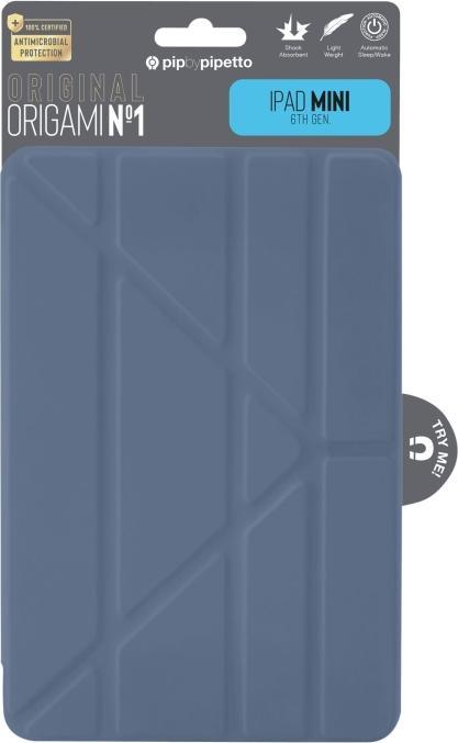 Produktbild Pipetto iPad mini 6 Origami No1 Case - Navy (Apple iPad mini 2021)