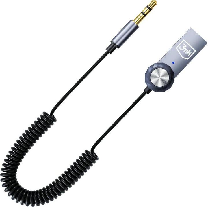 Produktbild 3MK Bezprzewodowy adapter audio Audio Bluetooth Adapter Jack 3.5mm 2w1 (Sender & Empfänger)