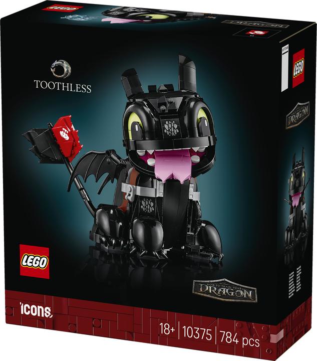 Actual product image LEGO Drachenzähmen Leicht Gemacht: Ohnezahn (LEGO Icons)