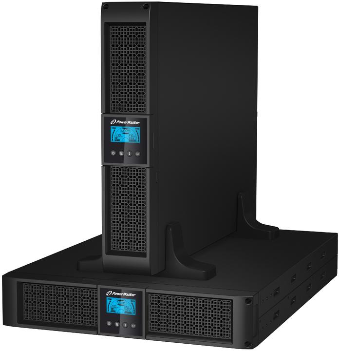 Powerwalker VI 1000 RT HID 1000VA 900W Line-Interactive USV Tower/Rack AVR LCD Reine Sinuswelle SNMP Slot (1000 VA, 900 W, Line-Interaktiv USV)