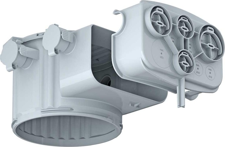 Produktbild Kaiser KAI 1281-15 EinbaugehÃ¤use, HaloXÂ® 100 mit, MultirohreinfÃ¼hrung