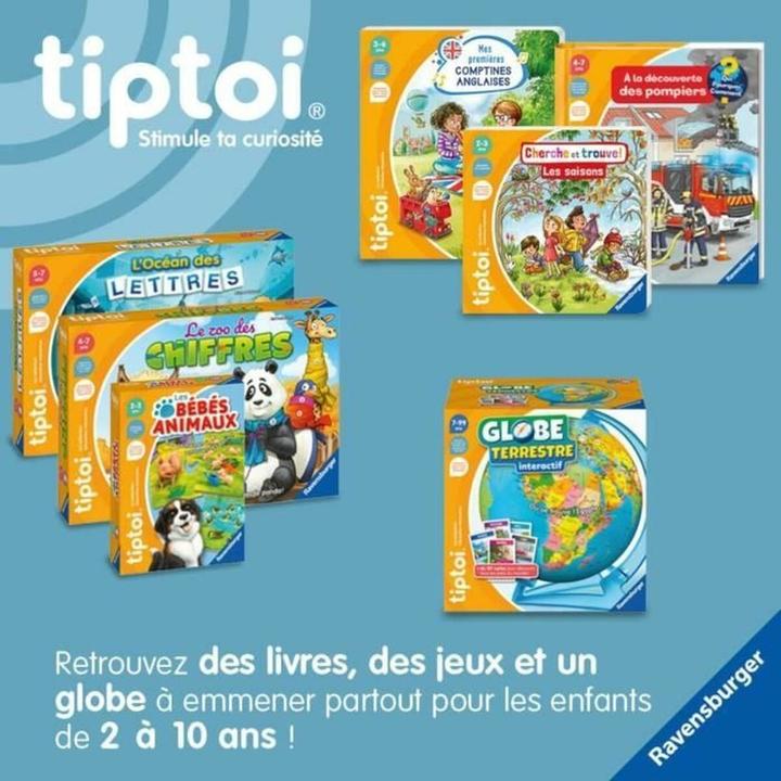 Produktbild tiptoi Globe interactif (Französisch)