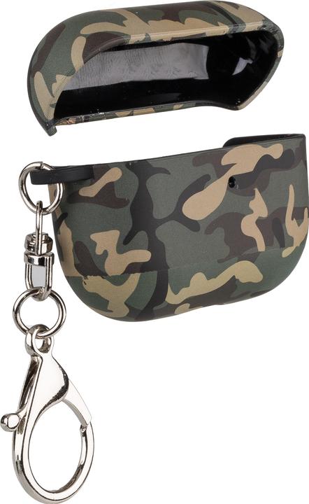 Image du produit Peter Jäckel Étui pour AirPods Pro, camouflage vert (Sac pour écouteurs)