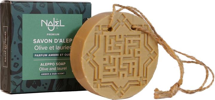 Produktbild Najel Aleppo Seife mit Ambre u. Oud (Hartseife)