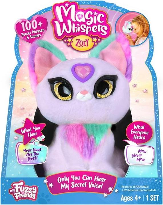 Actual product image My Fuzzy Friend My Fuzzy Friends Interactive toy- Magic Whispers Zoey