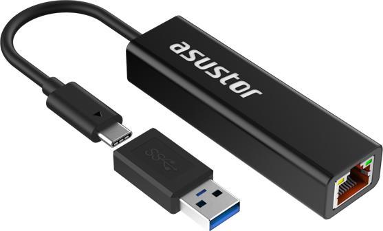 Actual product image Asustor AS-U2.5G2 - Network Adapter - USB-C 3.2 Gen 1 (USB-C)
