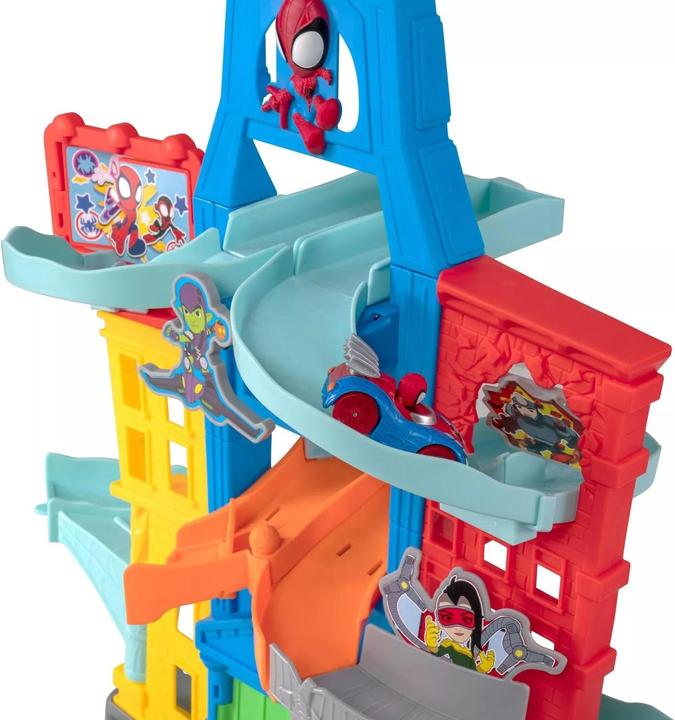Image du produit Jazwares Spidey métal City Track Set