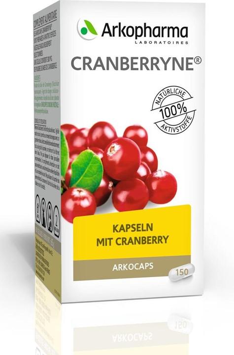 Actual product image Arkopharma Arkocaps Organic Cranberry Capsules (150 Piece, Capsules, 118 g)