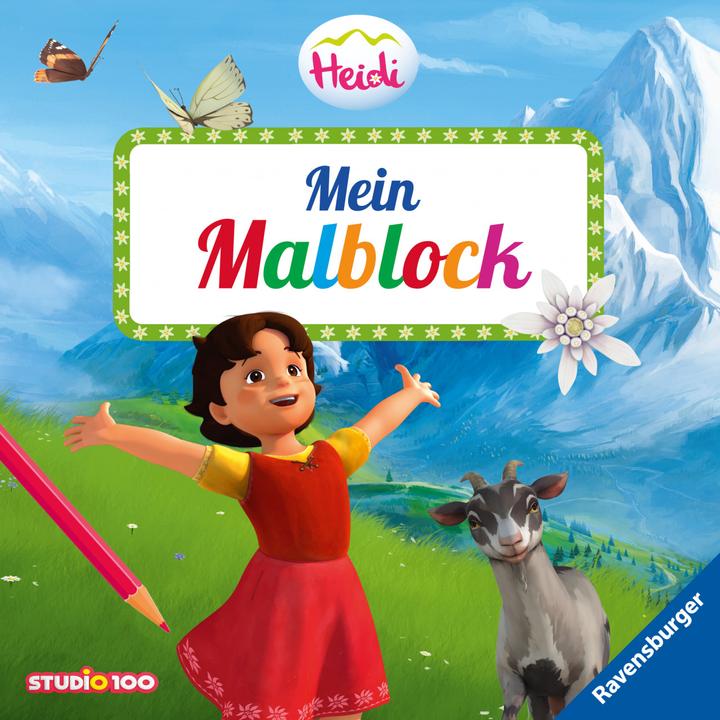 Image du produit Ravensburger Heidi: Mein Malblock (Allemand, Studio 100 Media GmbH, 2021)