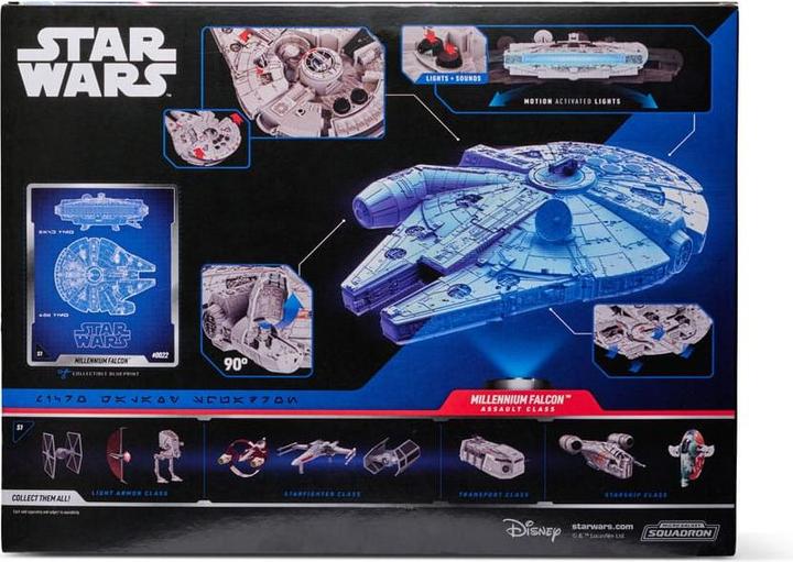 Immagine prodotto Star Wars Micro Galaxy Deluxe Vehicle (veicolo e figura da 9") -Millenium Falcon Wave 1r /Giocattoli