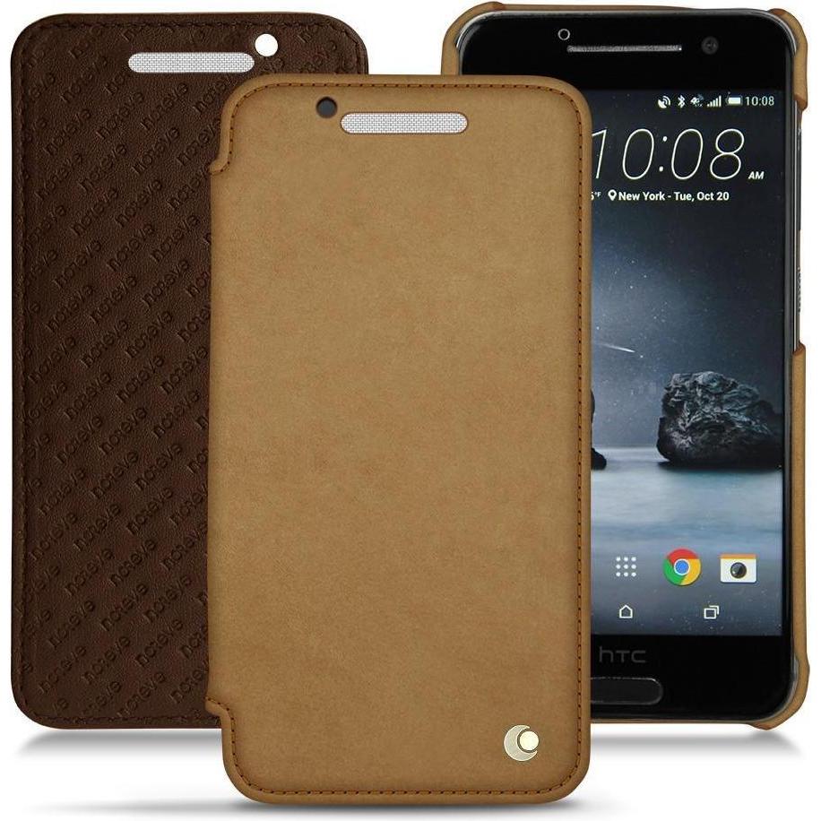 Noreve Lederschutzhülle horizontal (HTC One A9), Smartphone Hülle, Braun