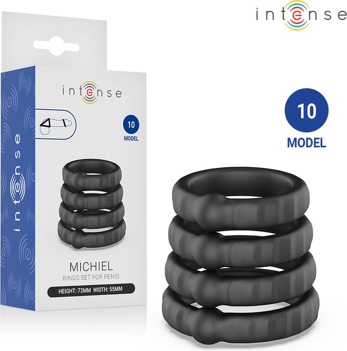 Produktbild Intense - Michiel Set Mit 4 Penisringen Modell 10