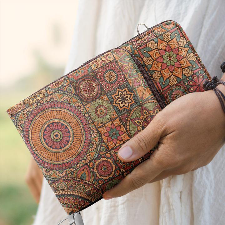 Actual product image Avizar MandalaVibe cork bag