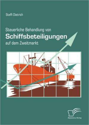 Produktbild Steuerliche Behandlung von Schiffsbeteiligungen auf dem Zweitmarkt (Deutsch, Steffi Dietrich, 2008)