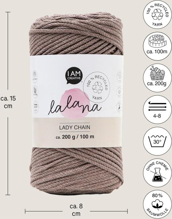 Actual product image Lalana Lady Chain (100 m)