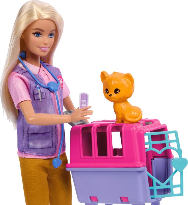 Produktbild Barbie NEW Animal Rescue & Recover Playset