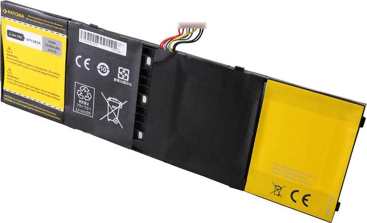 Patona Batterie f. Acer AP13B3K Aspire M5583P M5-583P R7 R7571 R7-571 (4 cabines, 3500 mAh)