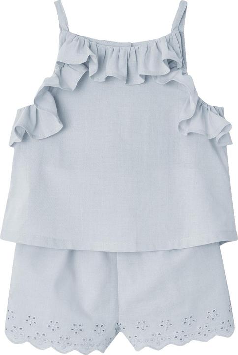 Actual product image Vertbaudet Mädchen Baby-Set: Blusentop & Shorts (62)