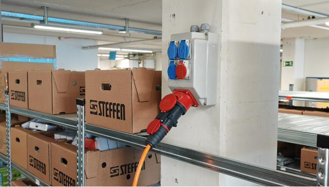 Produktbild Steffen Industrie-Adapter (CEE 16/5)