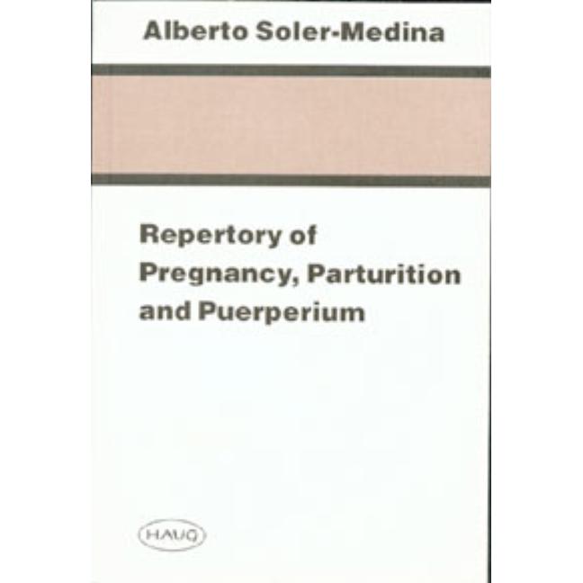Soler-Medina,A.:Repertory of Pregnancy, Fachbücher