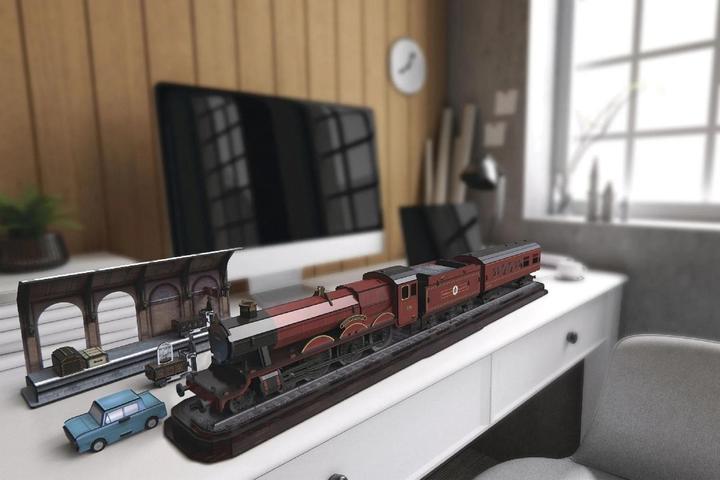 Actual product image Spin Master PUZZLE 4D Harry Potter Hogwarts Express (181 pieces)