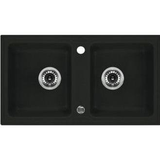Deante, Lavello, Zlewozmywak ZORBA - 78 x 43,5 cm (ZQZ2203) più bateria NEMEZJA (BEN262M) (78 cm)