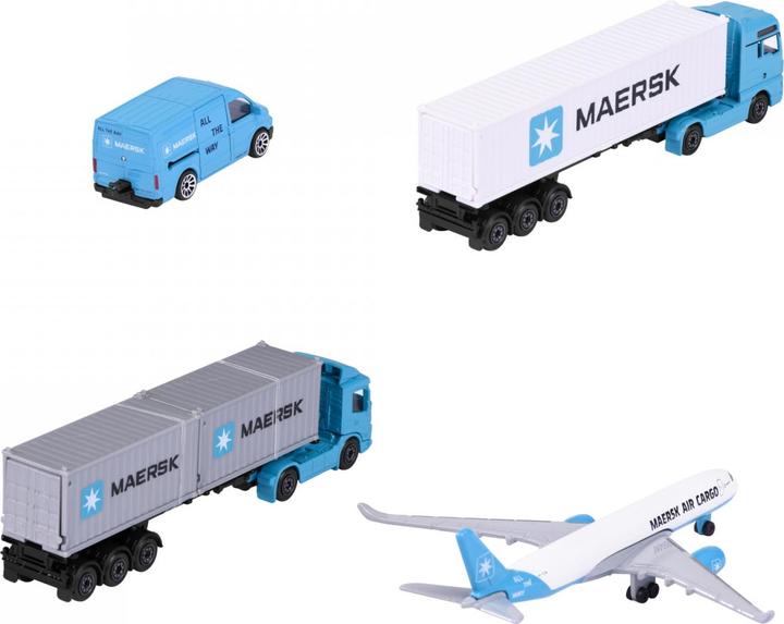 Immagine prodotto Majorette MAERSK Veicoli da trasporto, 3 aste.