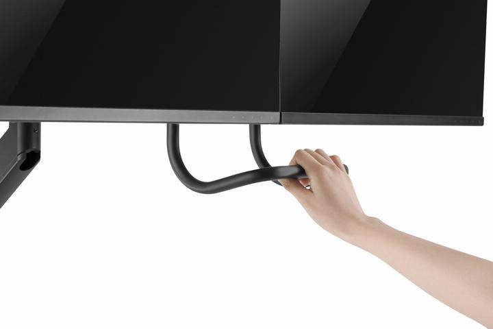 Actual product image Gembird Biurkowe regulowane ramie na dwa monitory 17-35inch obciążenie do 10kg (Table, 32", 8 kg)