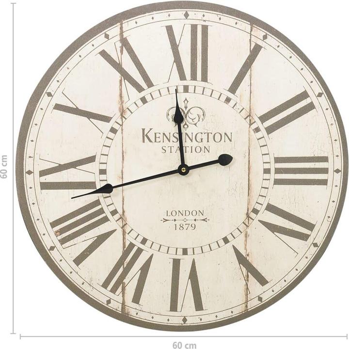 Produktbild vidaXL Wanduhr (60 cm)